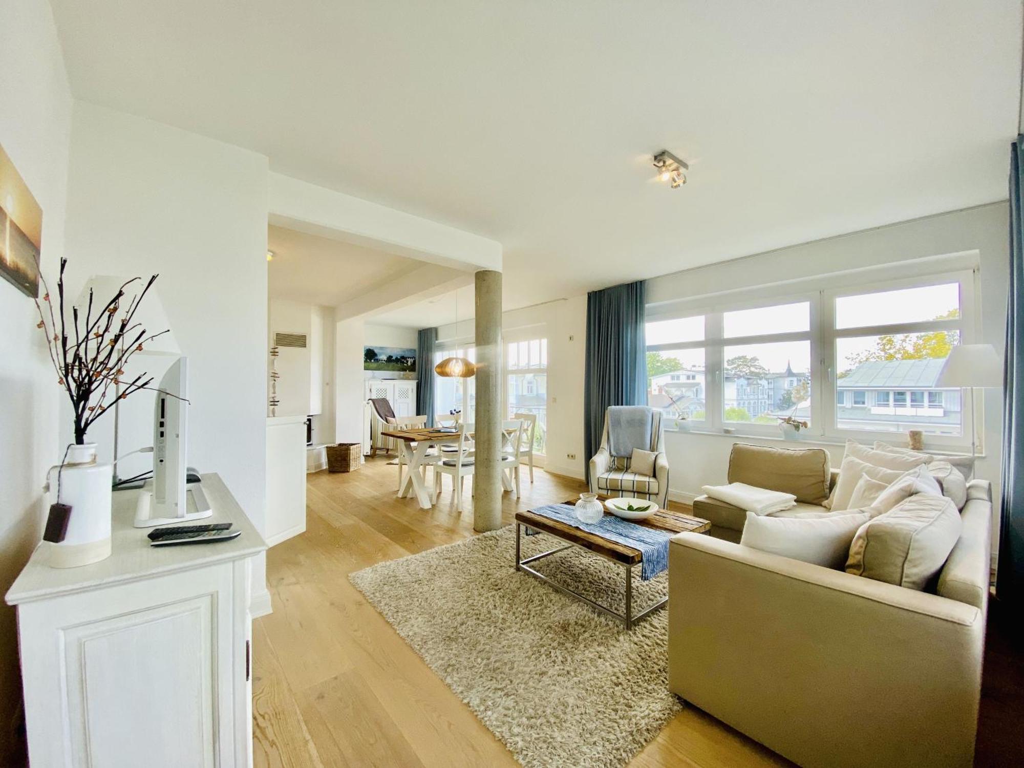 Apartment Binzer Seeblick Haus Jahreszeiten *